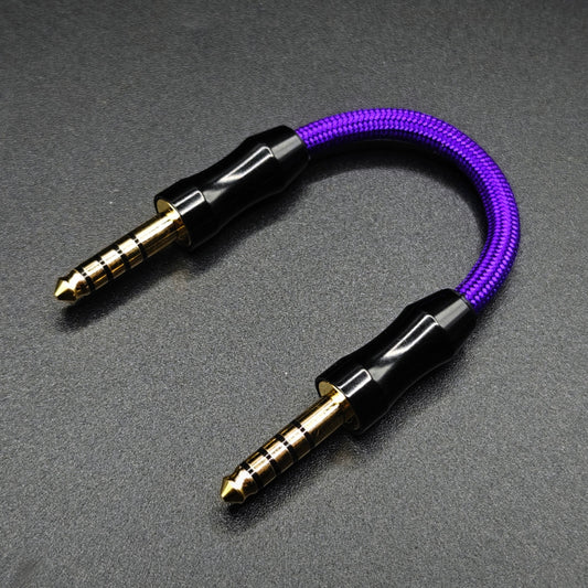 4.4mm Balanced Male To Male Interconnect - Van Damme Single Sleeve