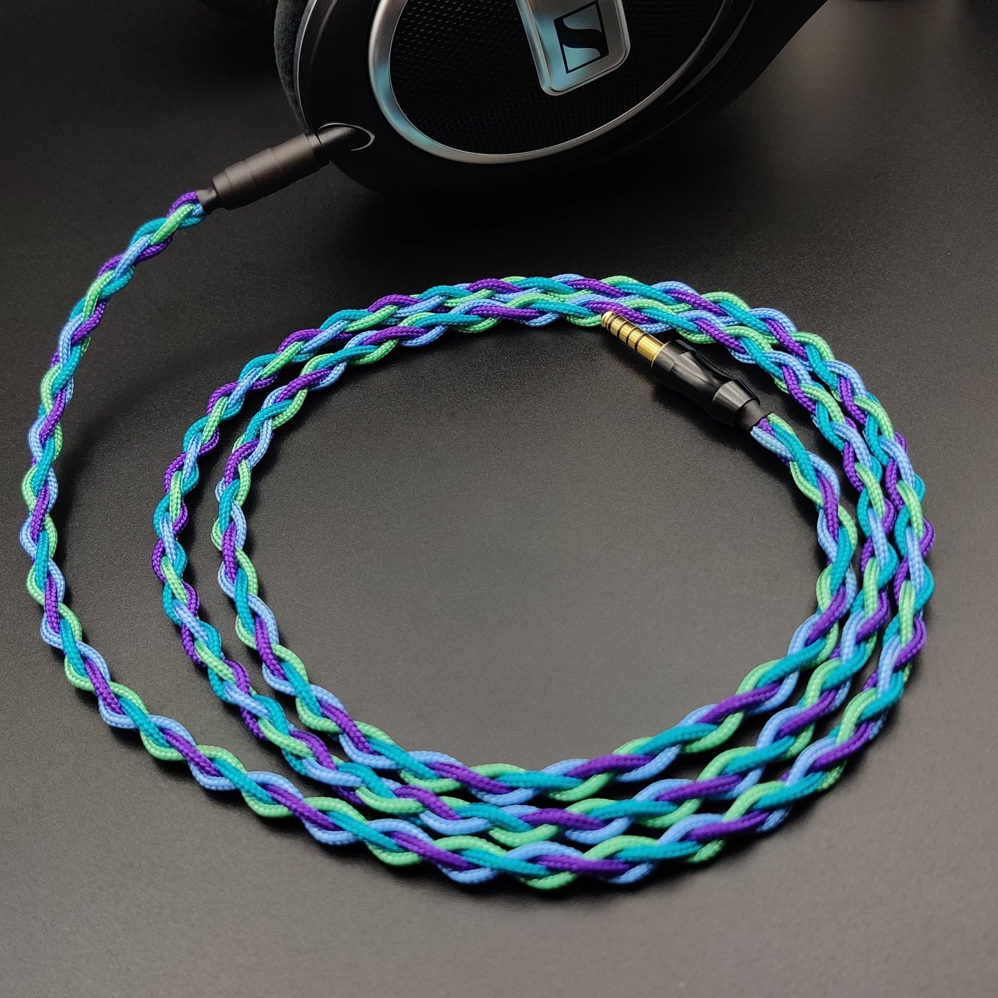 Sennheiser 2.5mm 4 Pole Headphone Cable - Braided sleeved