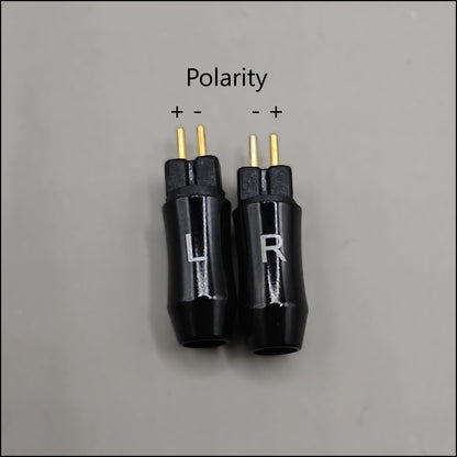 Dual 0.78mm Cable - Braided Sleeved