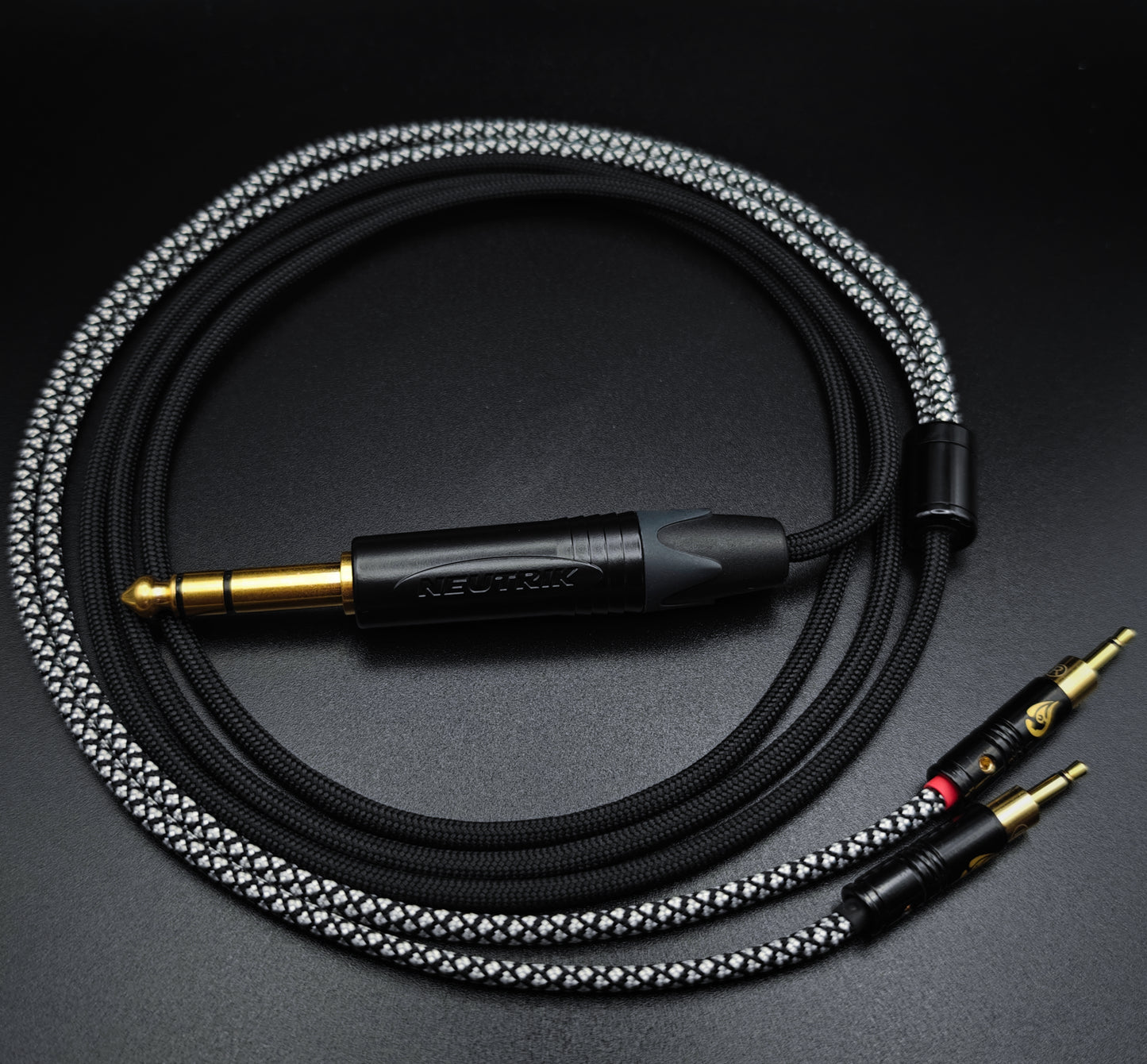 Dual 2.5mm Headphone Cable - Single Sleeve