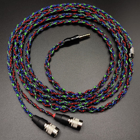 Dan Clark Audio / MrSpeakers Headphone Cable - Braided sleeved