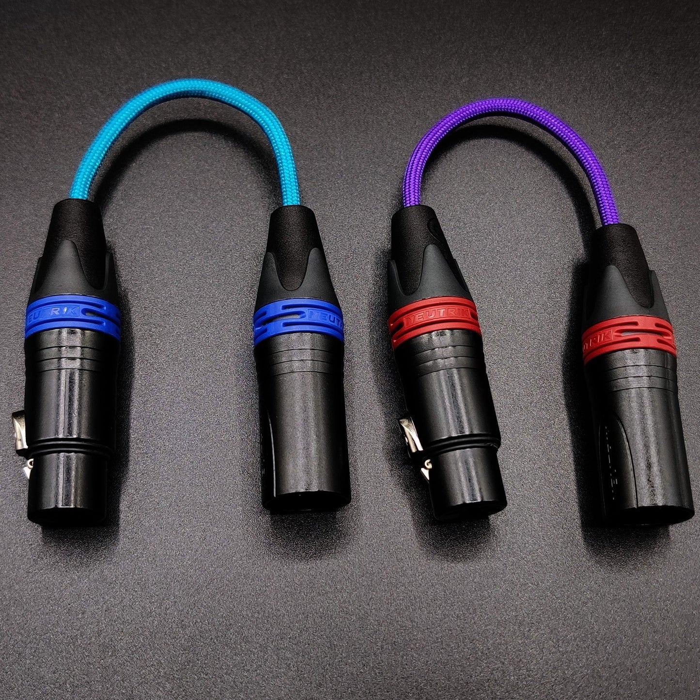 3 Pin XLR Interconnect Cable Pair - Van Damme – SkyAudioCables