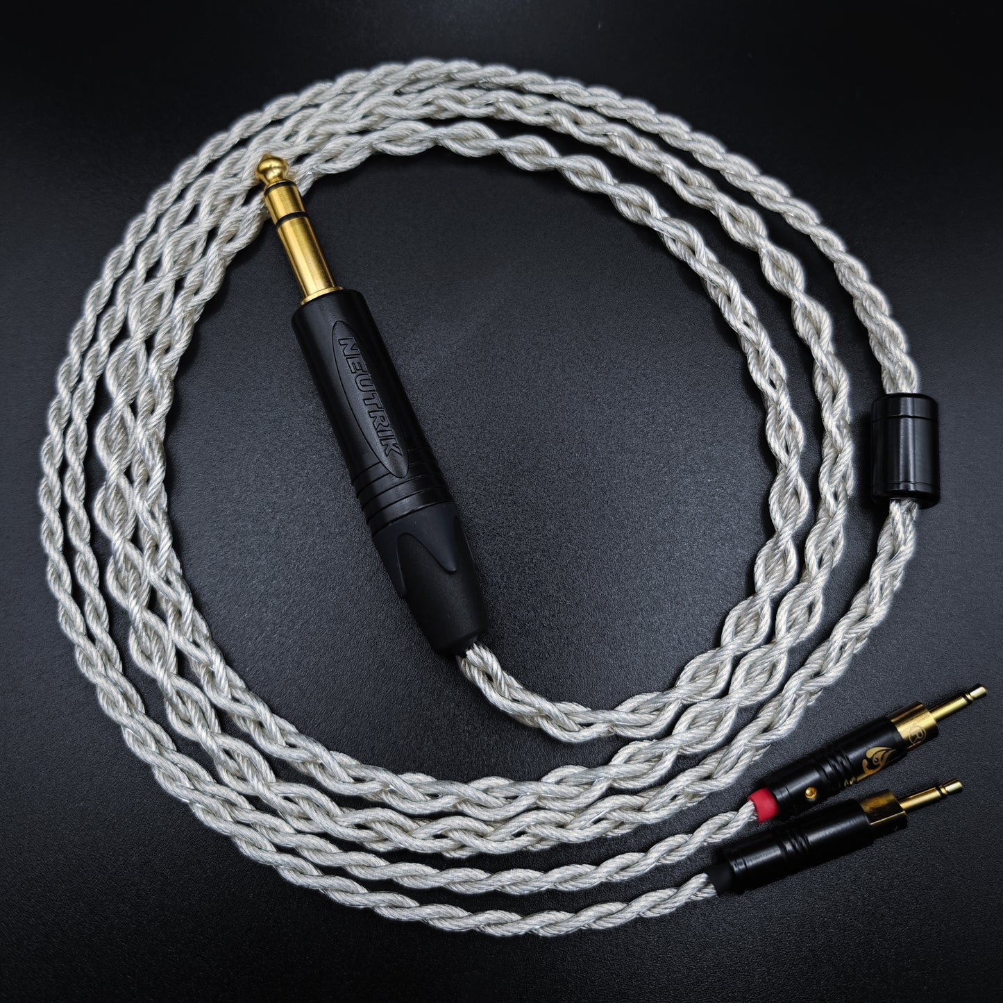 Dual 2.5mm Headphone Cable - Unsleeved